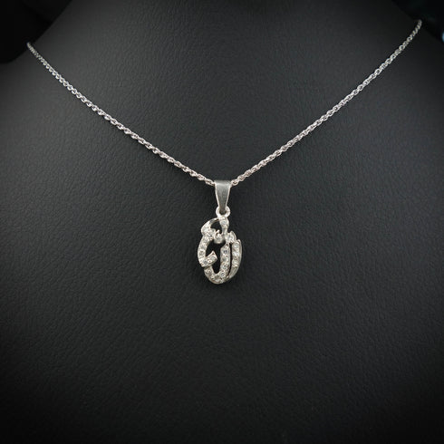 Silver ALLAH pendant - DS 143