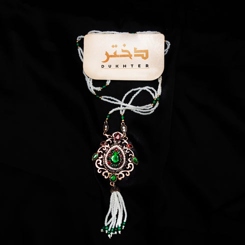 Turkish Red and Green Mala set III D279