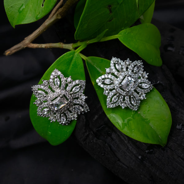 Cubic Zirconia Diamond Earrings - D160