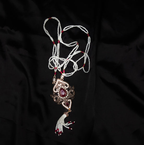 Turkish Red Precious Mala II D277