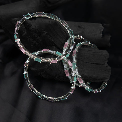 Elegant American Diamond Bangles