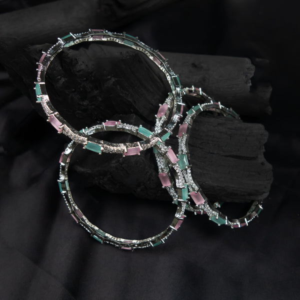 Elegant American Diamond Bangles