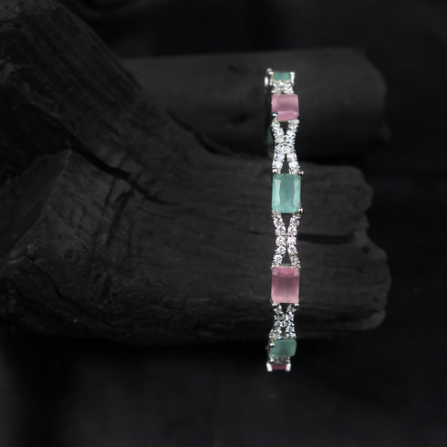 Elegant American Diamond Bangles