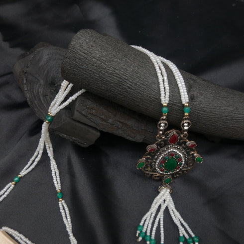 Turkish Red and Green Mala set III D279-2