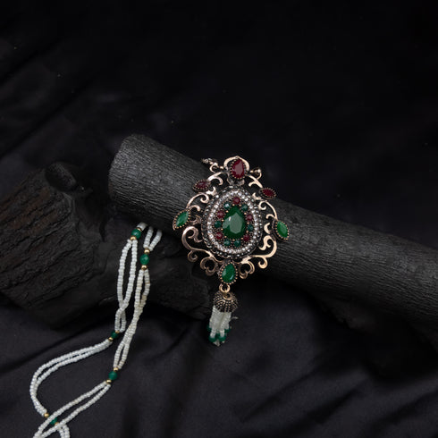 Turkish Red and Green Mala set III D279-1