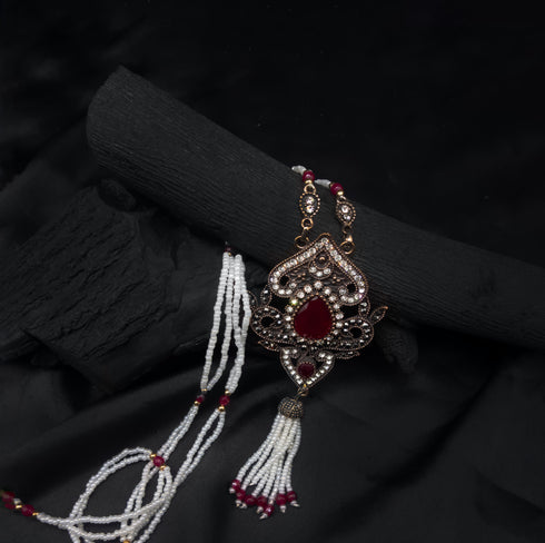 Turkish Red Precious Mala II D277