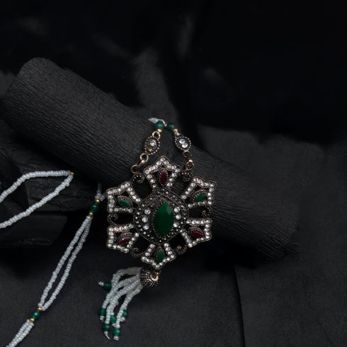 Turkish Green and Red Mala Set II D275-1