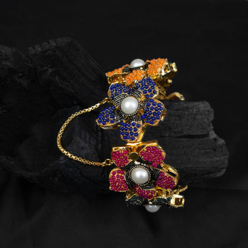 Flower with Pearl Naurattan Kangun D283-2