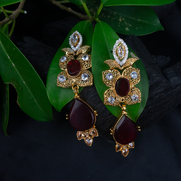 Kundan earrings D233-2