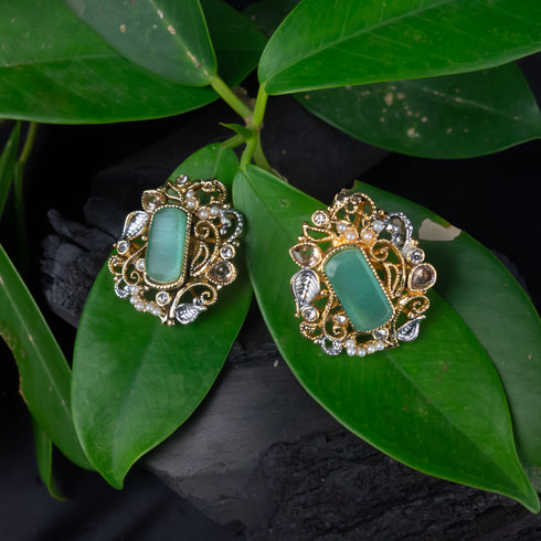 Crystal earring eartops D252