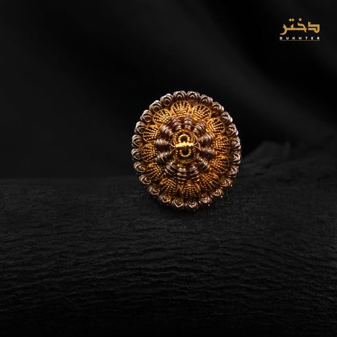 Vintage Bliss silver ring-DS 125