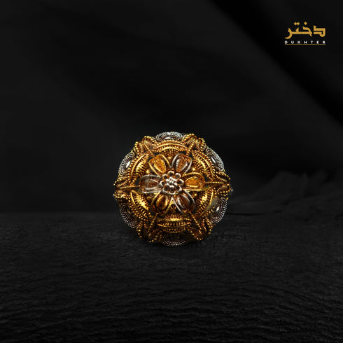 Retro Revival Silver ring-DS 132