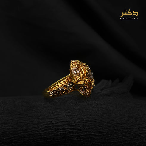 Retro Revival Silver ring-DS 132