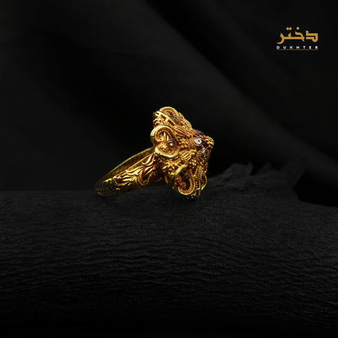 Antique Allure Silver ring-DS 133