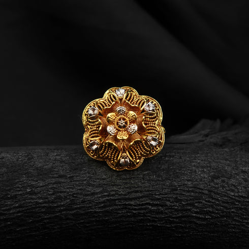 Brilliance sparkle Silver ring-DS 139