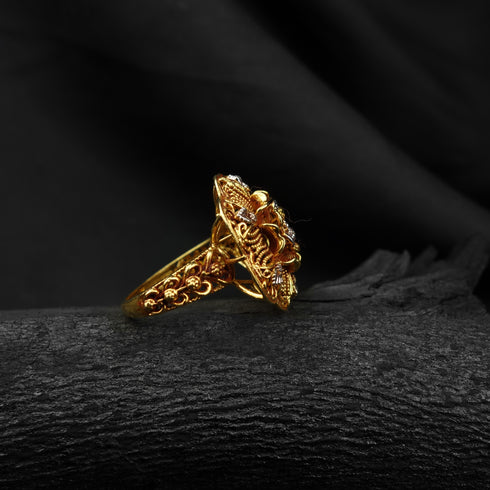 Brilliance sparkle Silver ring-DS 139