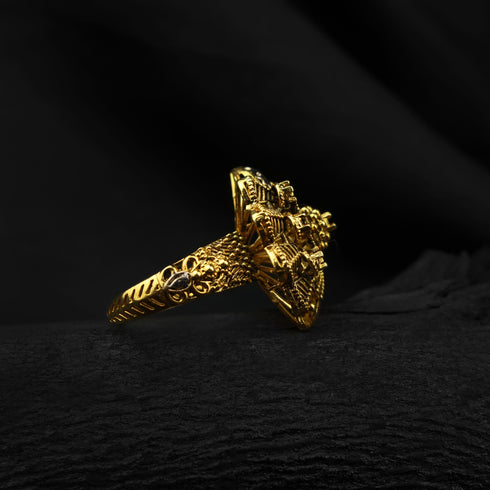 Twilight Glow silver ring-DS 122