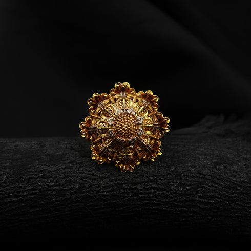 Golden Age Elegance Silver ring-DS 134