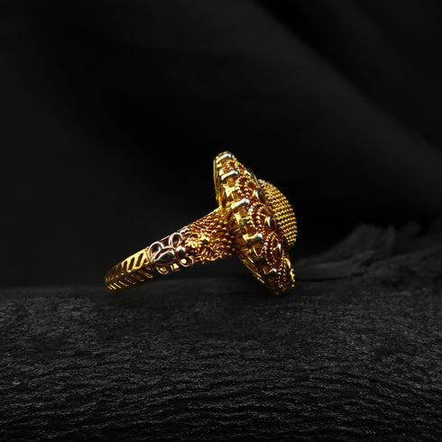 Celestial Bloom Silver ring-DS 136