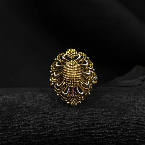 Celestial Bloom Silver ring-DS 136