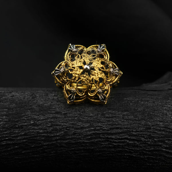 Whimsical Gleam Silver ring-DS 137