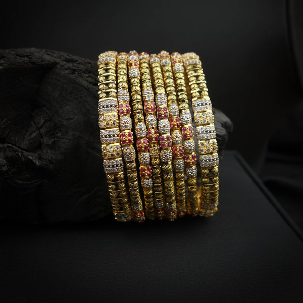 Classical Silver Dance bangles DS 107