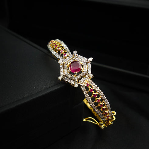 Lustrous Silver Bracelets-DS 14