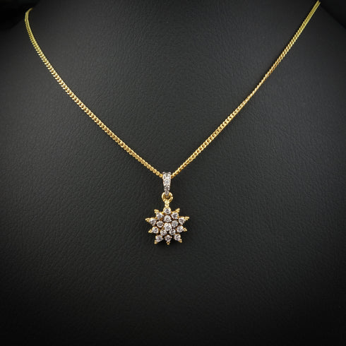 Pearl Luxe Silver Necklace-DS 31