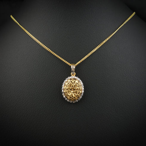 Aurora Silver Pearls Necklace-DS 36