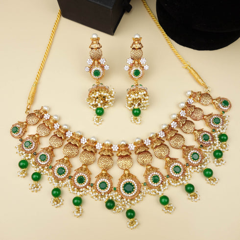 Radiance Pearl Bridal Set-DS 51