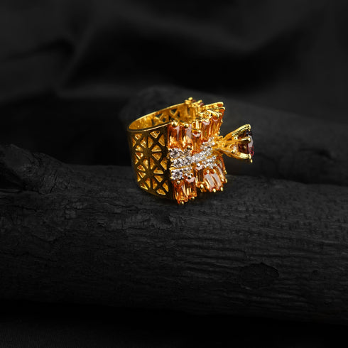 American Ancient Style Lati Craft Silver ring-DS 64