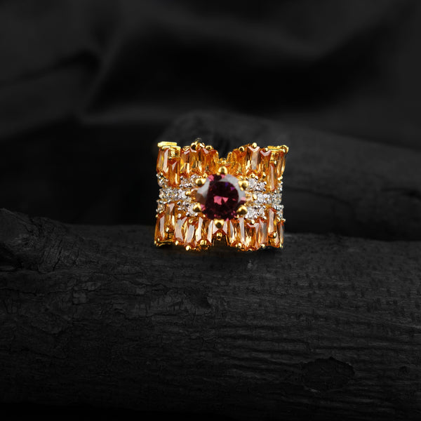 American Ancient Style Lati Craft Silver ring-DS 64